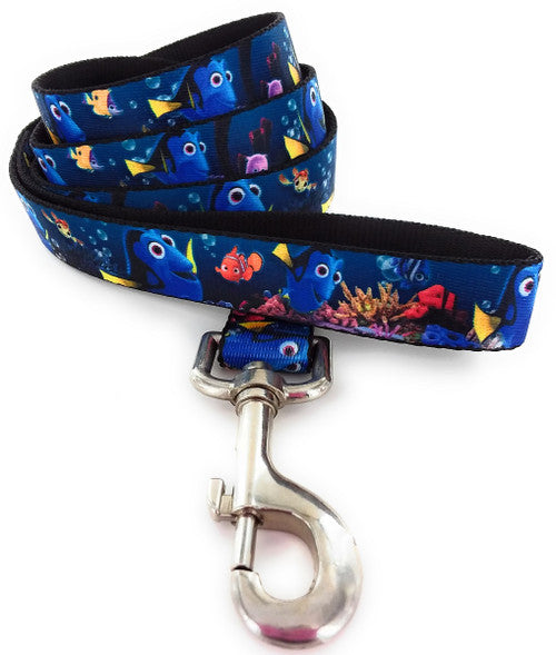 Finding Nemo Ocean Scene Wrap 4 Foot Pet Leash