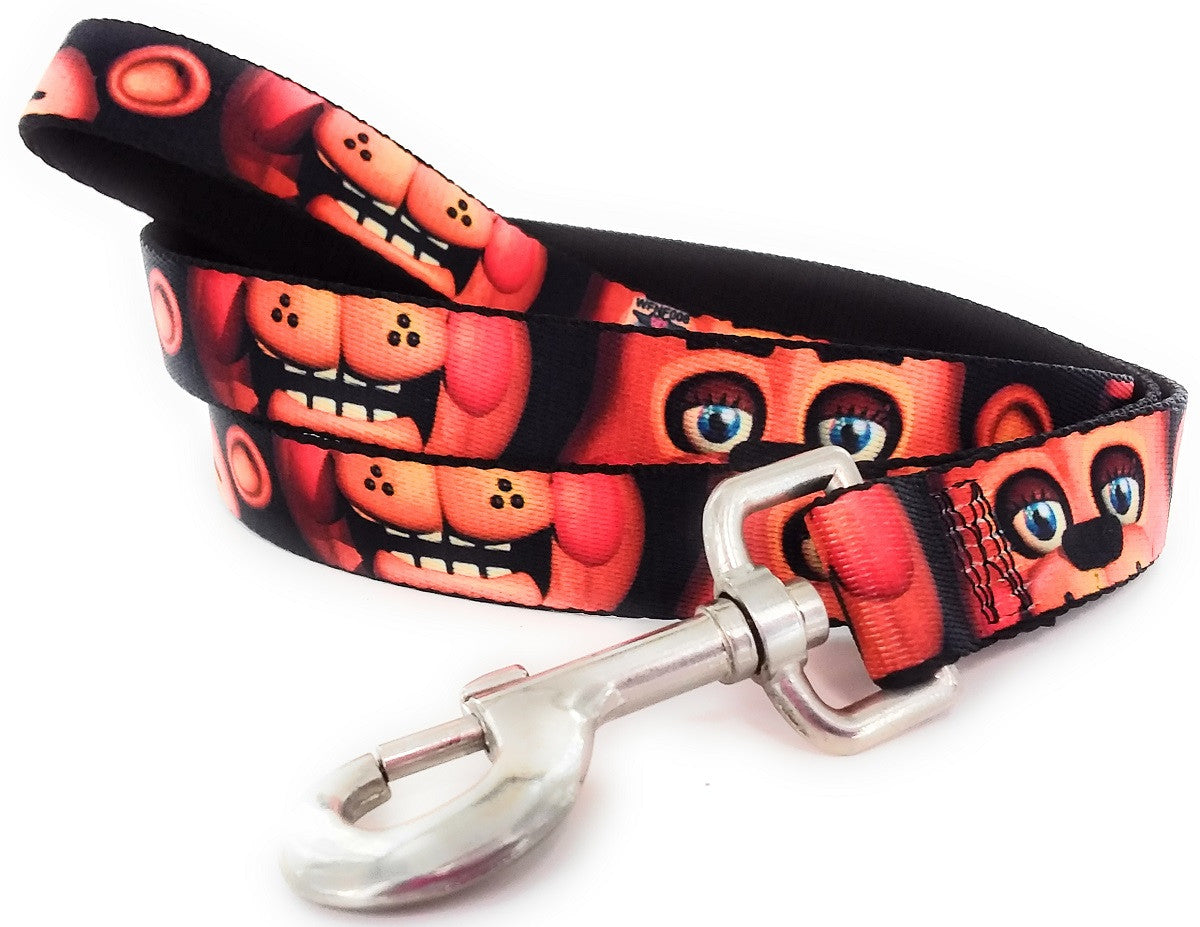 Five Nights at Freddy's Face Wrap 4 Foot Pet Leash