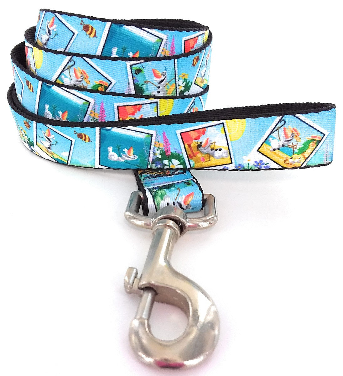 Frozen Olaf Summer Pictures Wrap 4 Foot Pet Leash