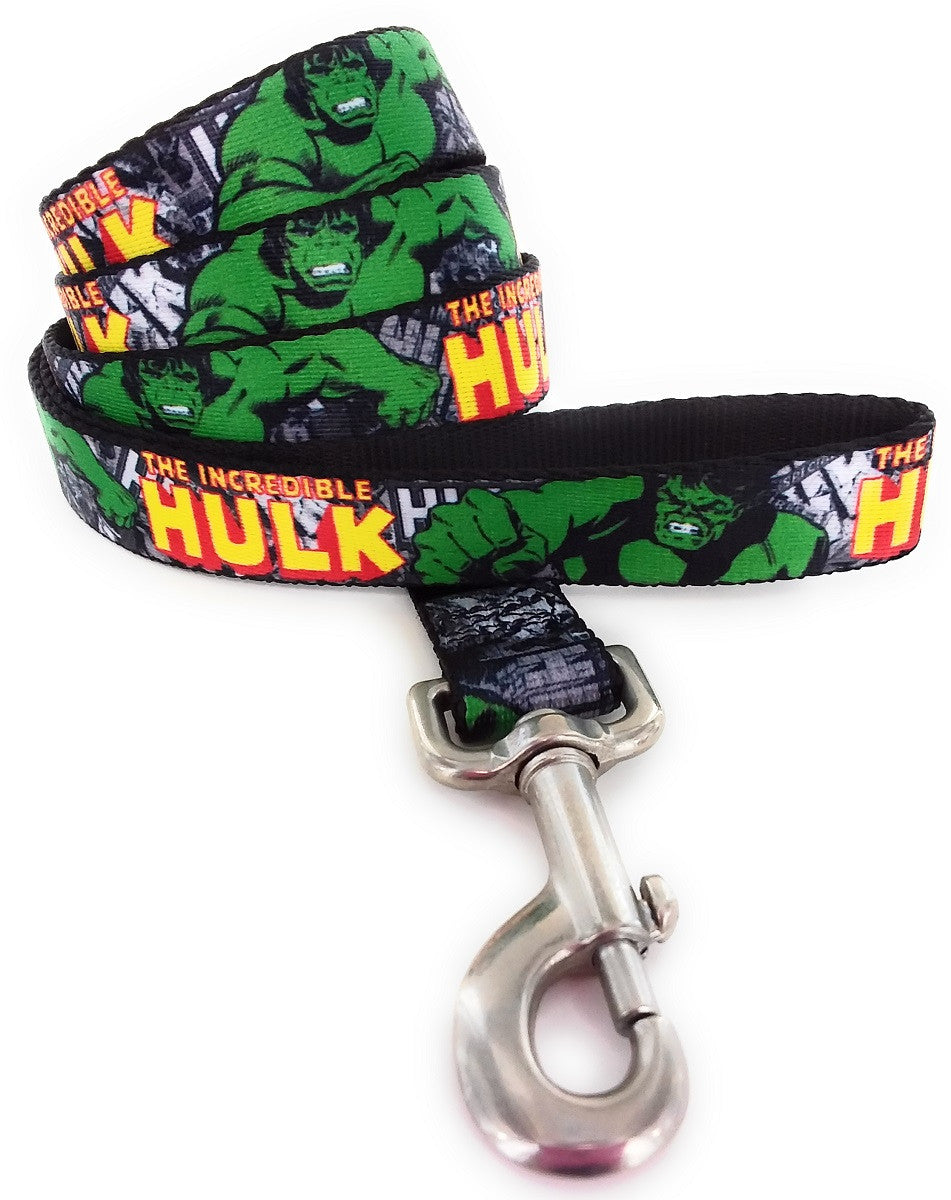 Incredible Hulk Walk Smash Wrap 4 Foot Pet Leash