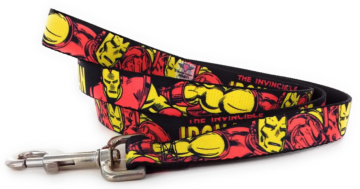 Invincible Iron Man Wrap 4 Foot Pet Leash