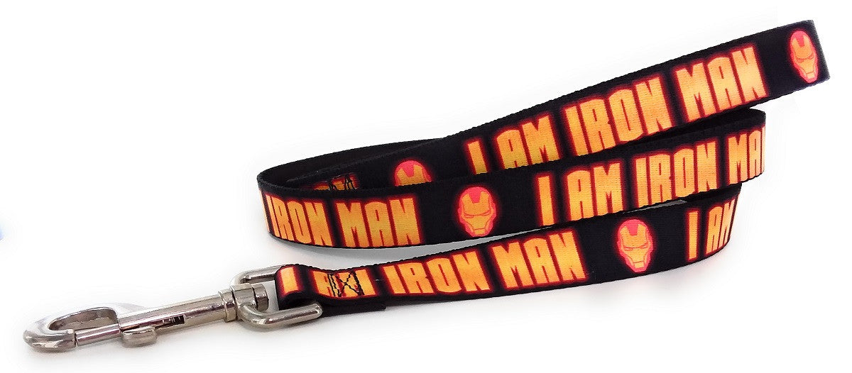 Iron Man I Am Iron Man Wrap 4 Foot Pet Leash