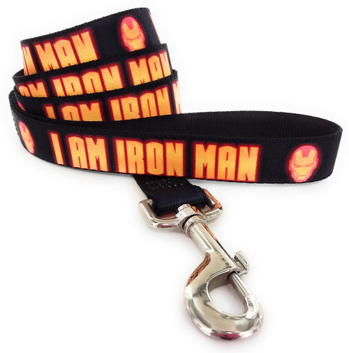 Iron Man I Am Iron Man Wrap 4 Foot Pet Leash