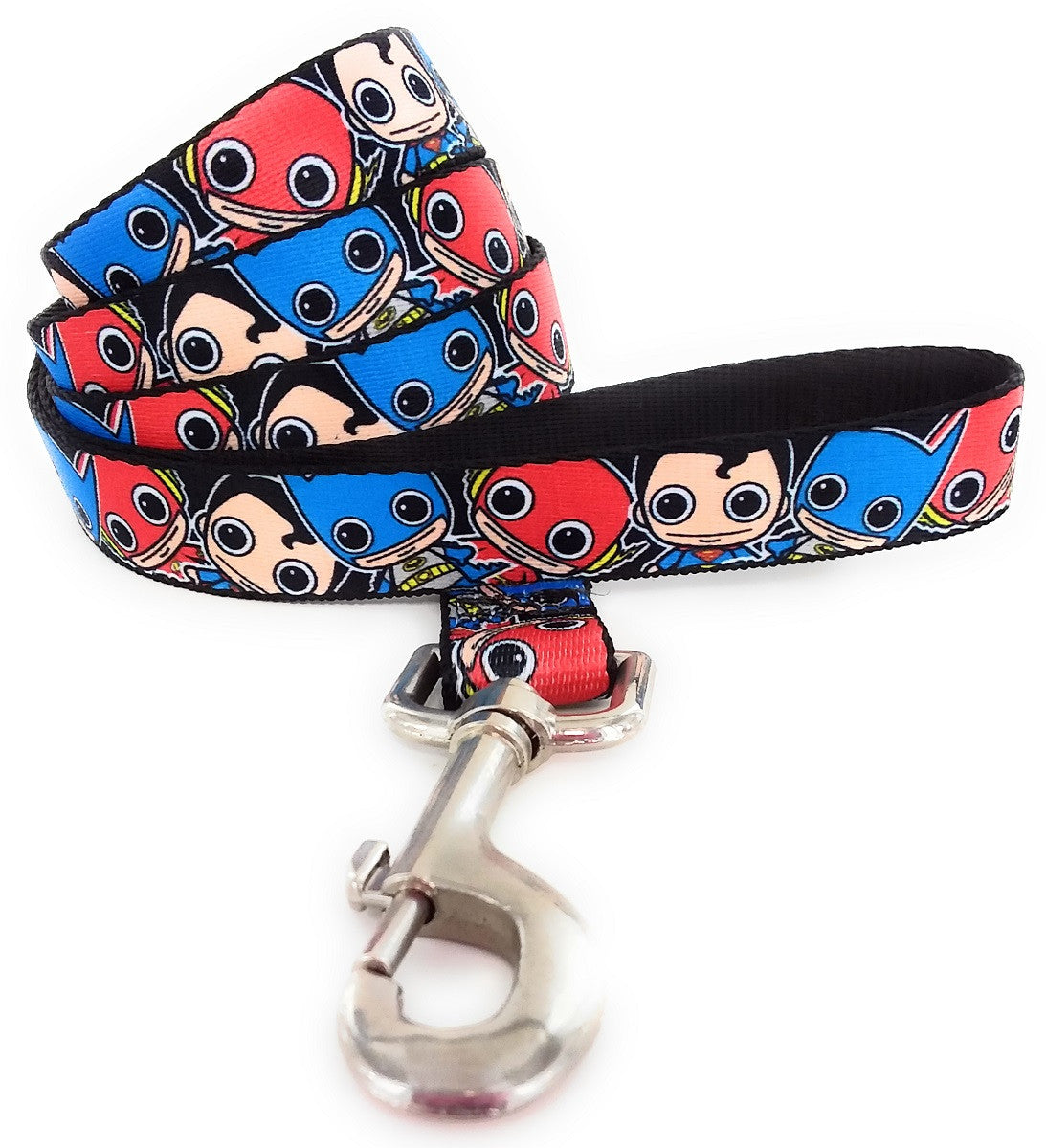 Justice League Chibi A Trip Wrap 4 Foot Pet Leash