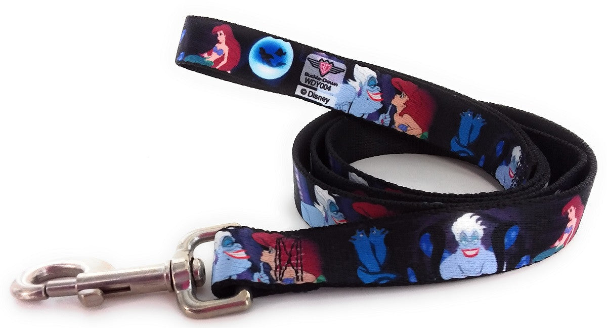 Little Mermaid Ursula Scene Wrap 4 Foot Pet Leash