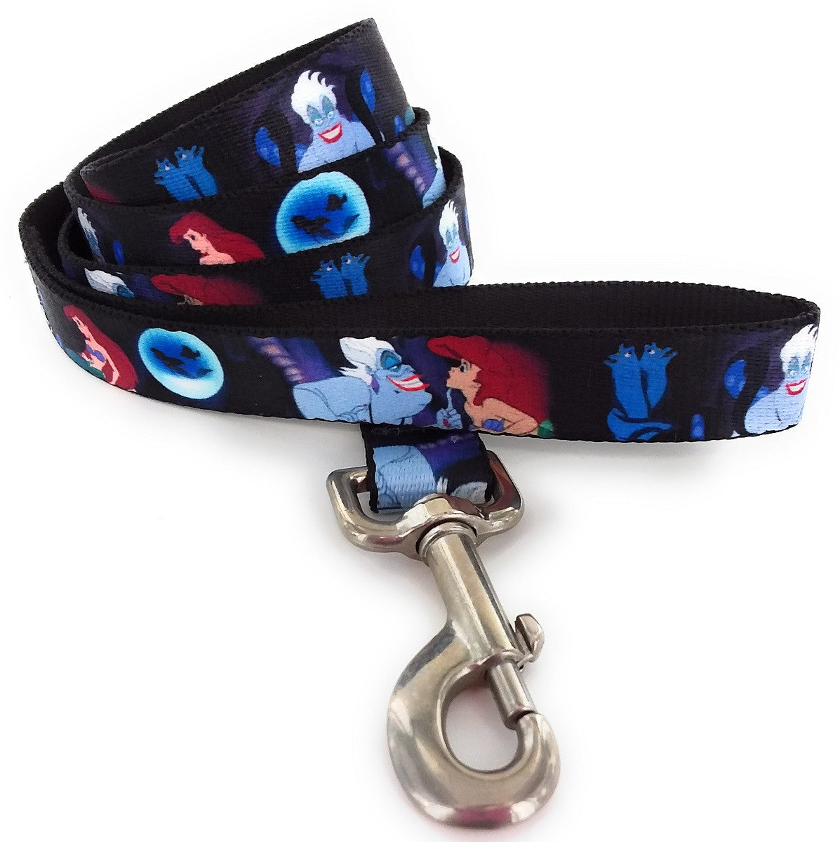 Little Mermaid Ursula Scene Wrap 4 Foot Pet Leash