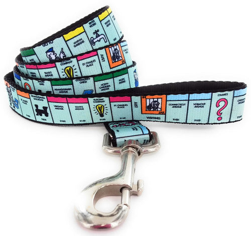 Monopoly Board Wrap 4 Foot Pet Leash