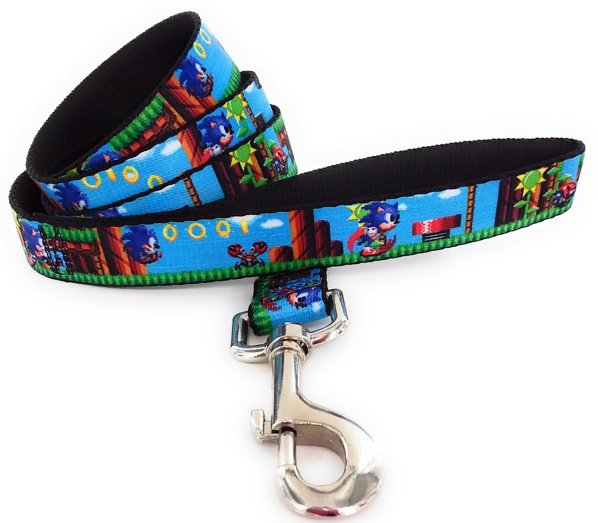 Sonic the Hedgehog Scene Wrap 4 Foot Pet Leash