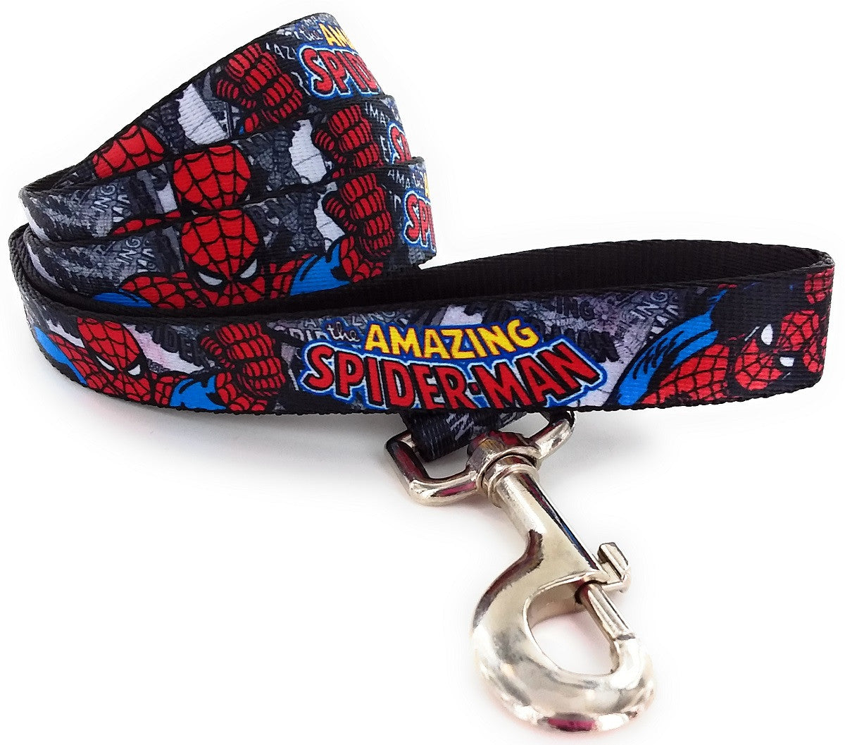 Amazing Spiderman Swing Wrap 4 Foot Pet Leash