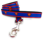 Superman Classic Logo Wrap 4 Foot Pet Leash