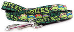 Ninja Turtles Faces Shell Wrap 4 Foot Pet Leash