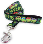 Ninja Turtles Faces Shell Wrap 4 Foot Pet Leash