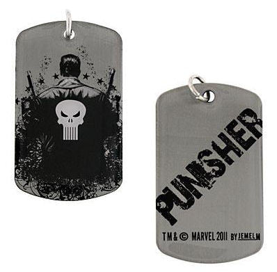 Punisher Back Dog Tag
