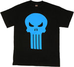 Punisher Blue Skull T Shirt