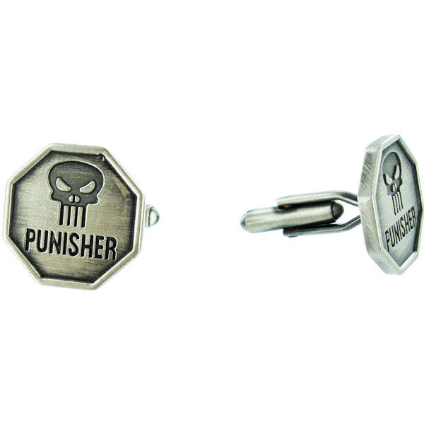 Punisher Skull Name Cufflinks