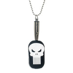 Punisher LED Light Up Dog Tag