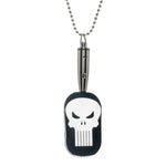 Punisher LED Light Up Dog Tag