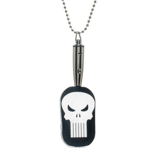 Punisher LED Light Up Dog Tag