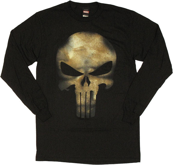 Punisher Movie Skull Long Sleeve T Shirt
