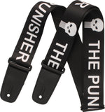 Punisher Name and Logo Guitar Strap
