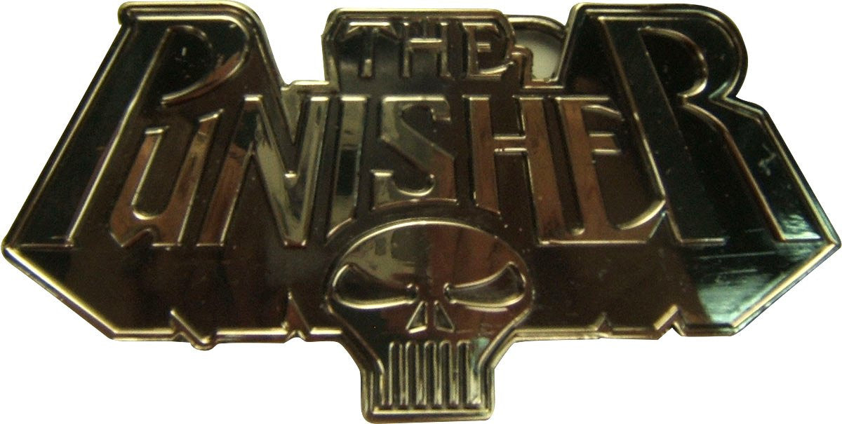 Punisher Name Logo New Buckle