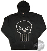 Punisher Outline Logo Hoodie
