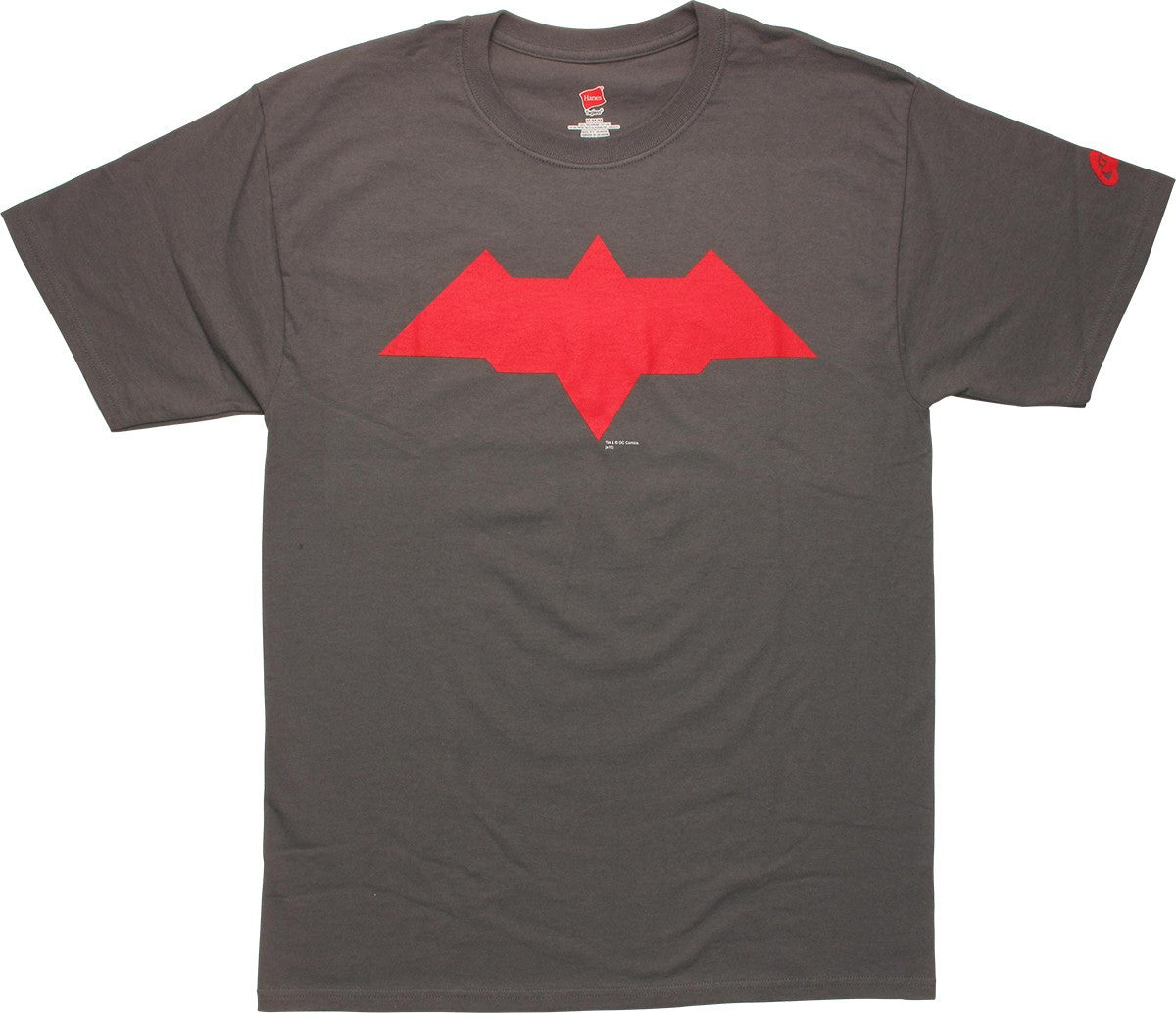 Red Hood Batman Arkham Knight Logo T-Shirt