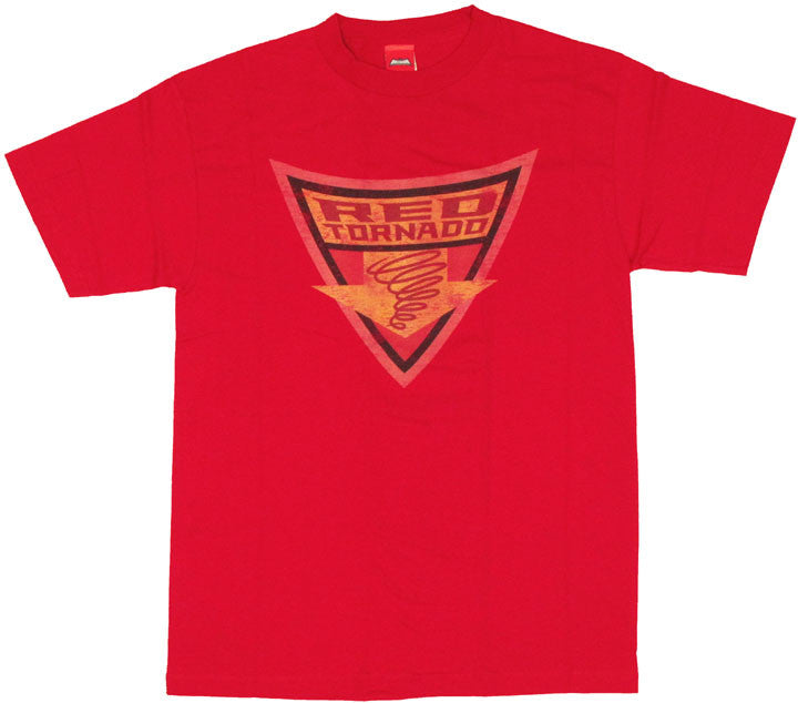 Red Tornado Shield T Shirt