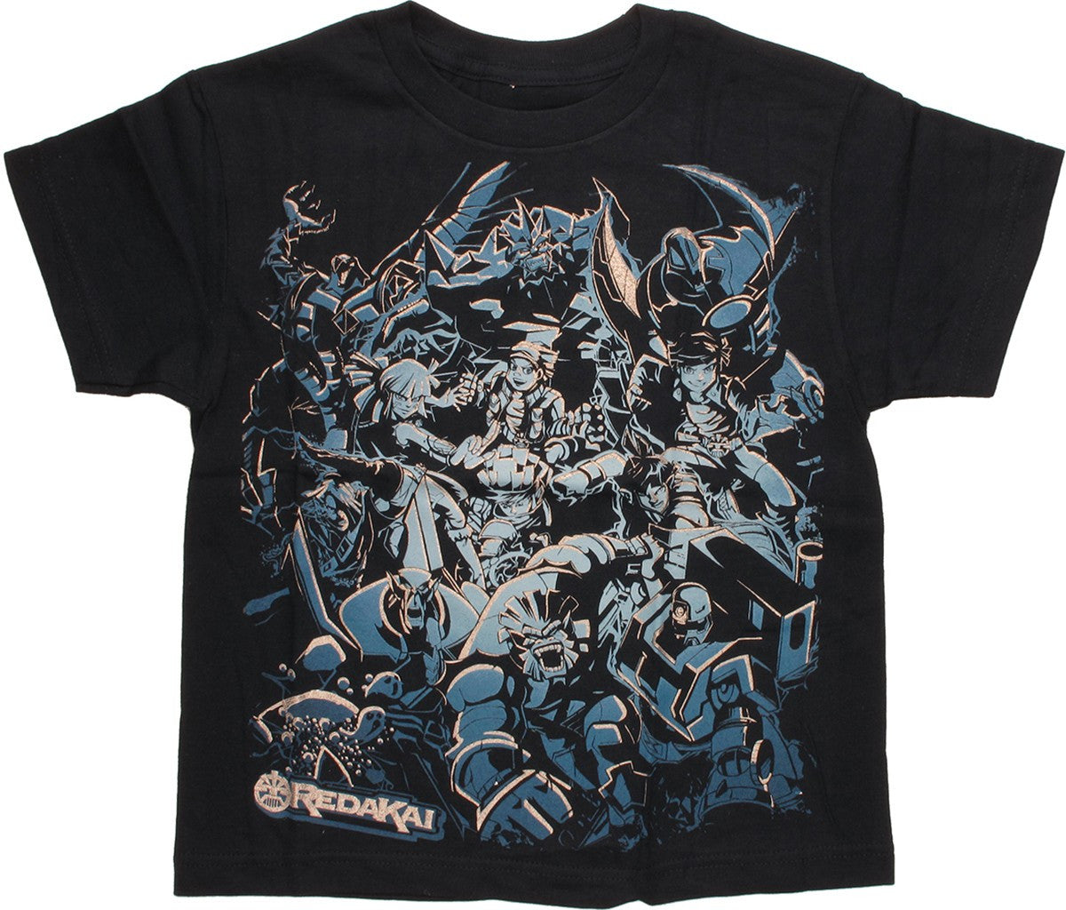 Redakai Conquer the Kairu Characters Youth T-Shirt