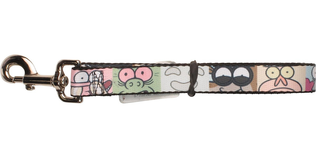 Regular Show Close Faces Square Pet Leash