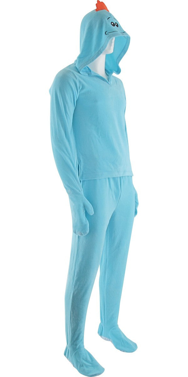 Rick and Morty Mr Meeseeks Hooded Pajama Set