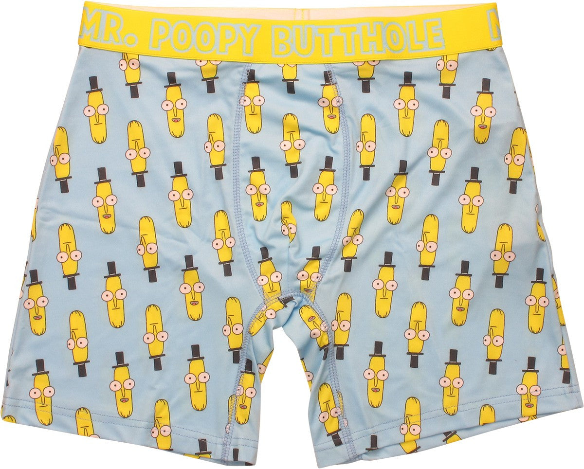 Rick and Morty Mr Poopy Butthole Boxer Briefs