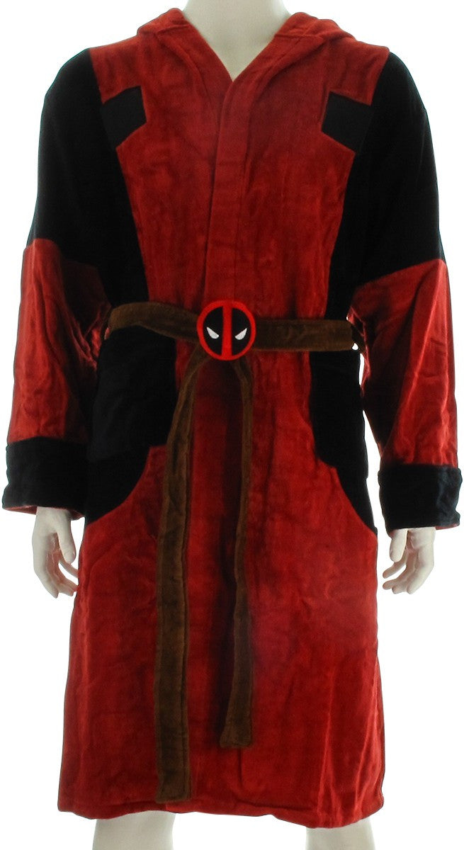 Deadpool Funko Robe Deadpool Mesh Eye Hooded Costume Robe – Stylin Online