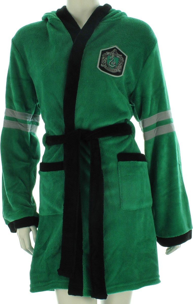 Harry Potter Slytherin Patch Fleece Juniors Robe