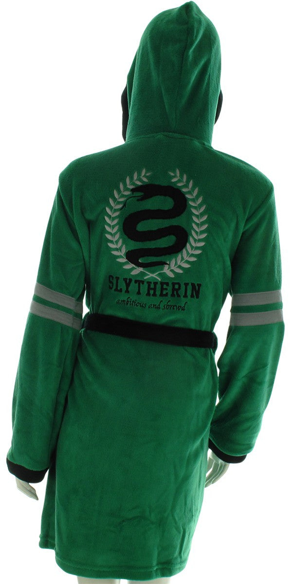 Harry Potter Slytherin Patch Fleece Juniors Robe