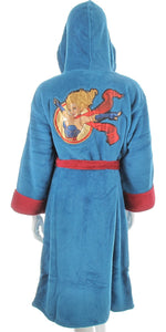 Supergirl Bombshell Ladies Fleece Robe