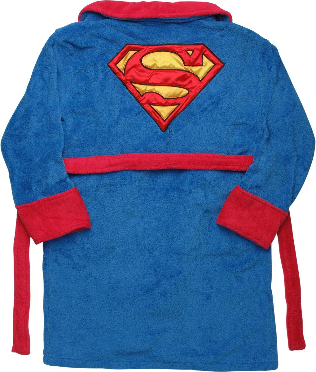 Superman Chest Logo Youth Robe – Stylin Online