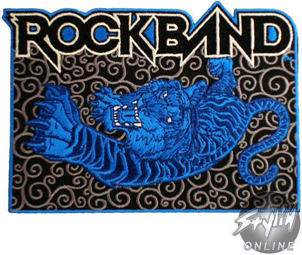 Rock Band Tiger Patch
