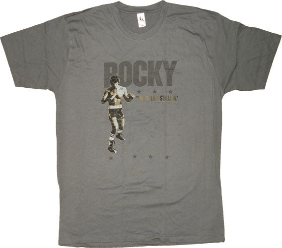 Rocky Action Stance T-Shirt Sheer