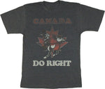 Rocky and Bullwinkle Canada T Shirt Sheer