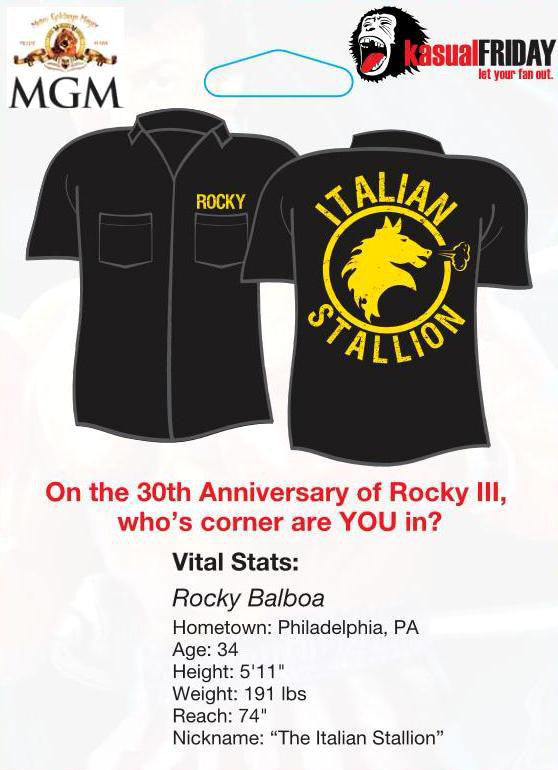 Rocky Fan Shirt