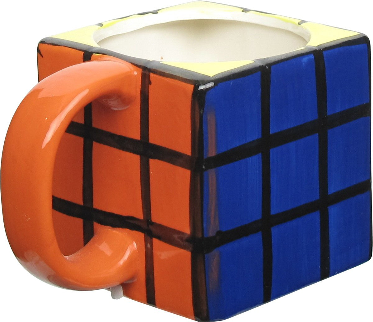 Rubiks Cube Sculpted Mug