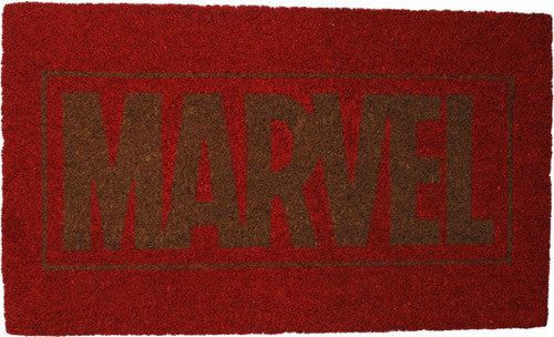 Marvel Comics Logo Doormat
