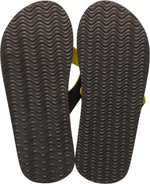 Batman Slanted Logo Gray Sandals