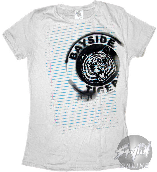 Saved by the Bell Tigers Logo Baby Tee