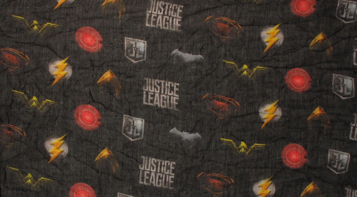 Justice League Movie Logos Viscose Scarf