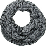 Suicide Squad Joker Tattoos Viscose Infinity Scarf