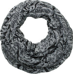 Suicide Squad Joker Tattoos Viscose Infinity Scarf