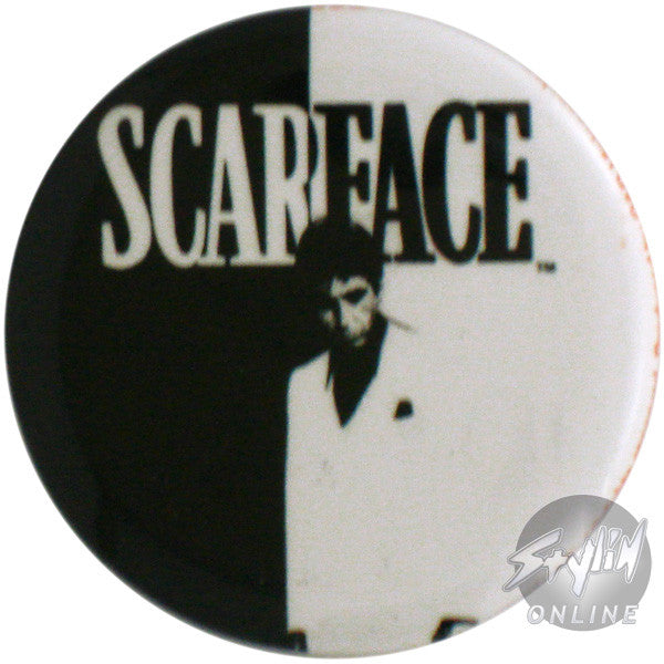 Scarface Cover Button