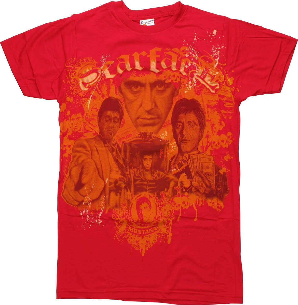 Scarface Montage MPR T-Shirt Sheer